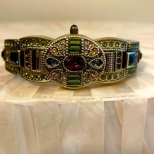 Heidi Daus Hinged Bangle Watch